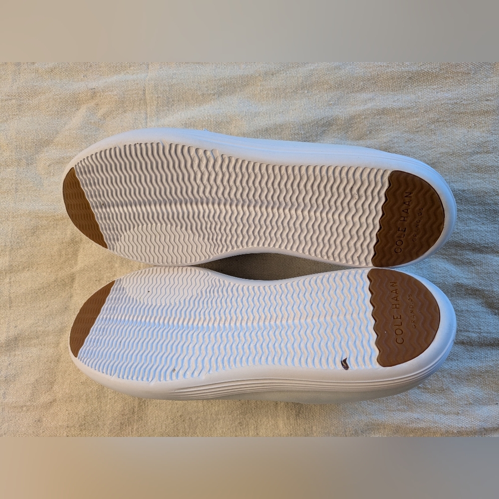 Cole Haan Women's Classic White Sneakers - Picture 4 of 11